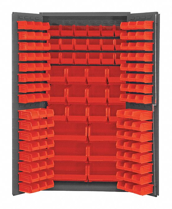 DURHAM MFG, 36 in x 24 in 72 in, 0 Shelves, Bin 36FA963501