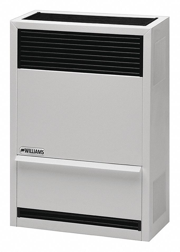 Williams Comfort Products Surface Mount Gas Wall Heater Natural Vent Type Direct Gravity Convection 36fk26 1403822 Grainger - Natural Gas Wall Furnace With Blower
