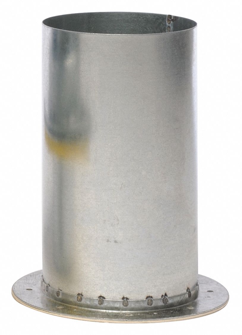 Vent Tube: Compatible with Wall Furnaces, 9 in Vent Dia, Sidewall Venting