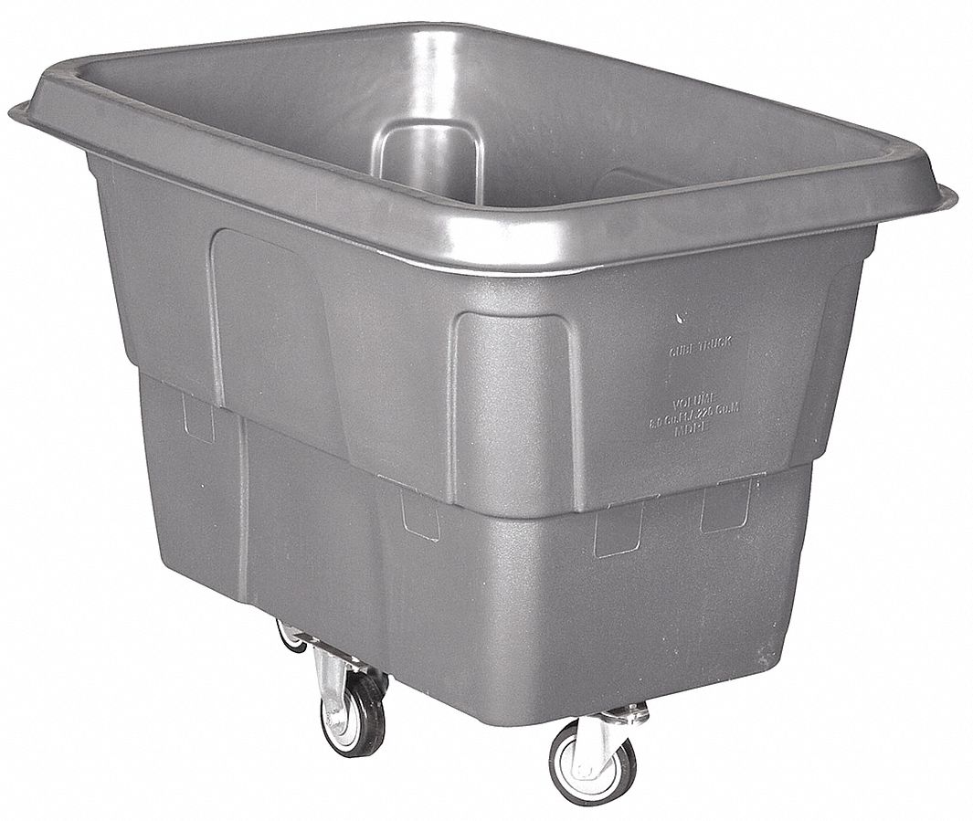 HIGH-MANEUVERABILITY CUBE TRUCK, 8 CU FT CAPACITY, 200 LB LOAD CAPACITY
