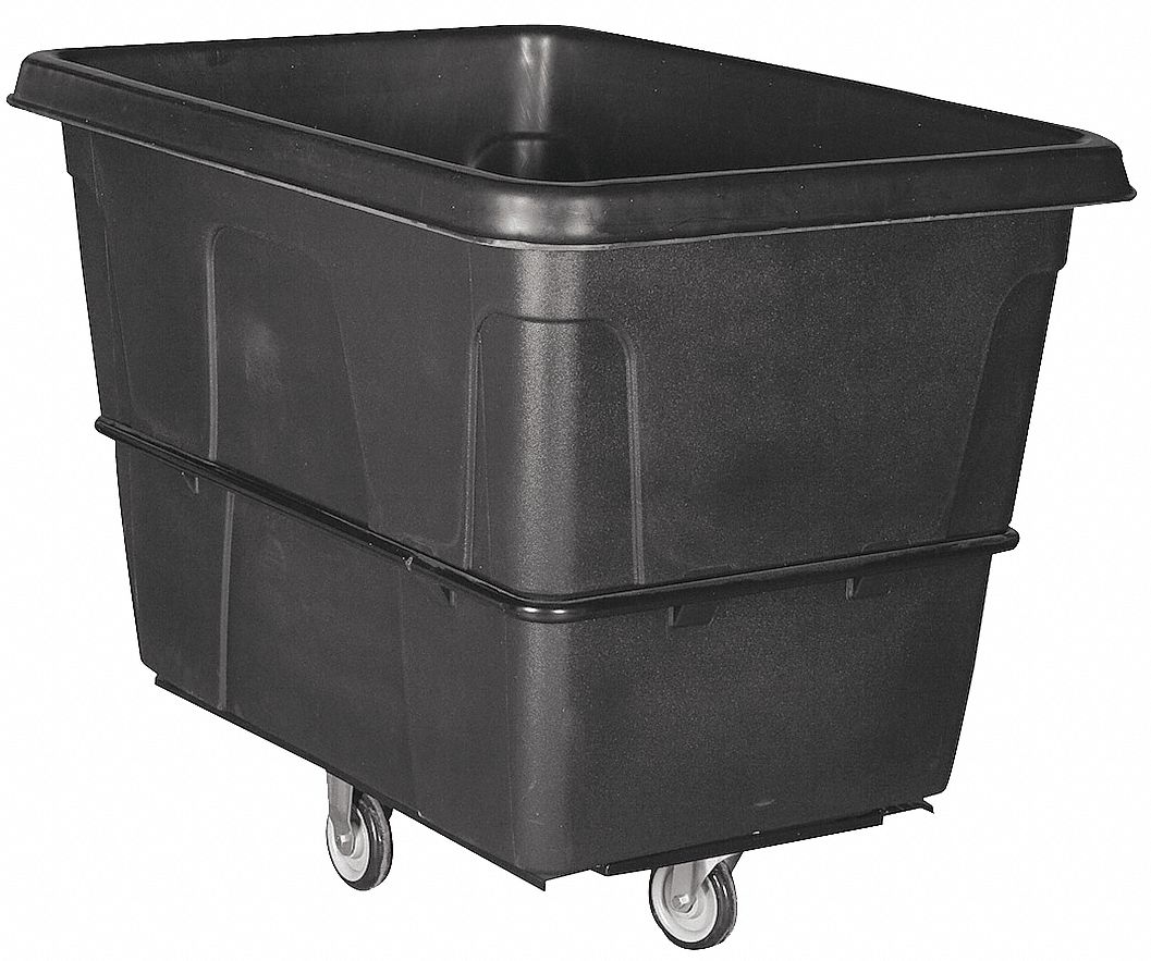 CUBE TRUCK,MDPE,BLACK,16.0 CU. FT.