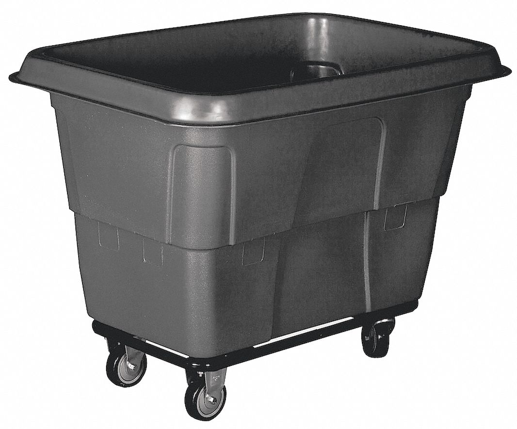 36FL03 - Cube Truck 1 cu yd. 1200 lb Cap Black