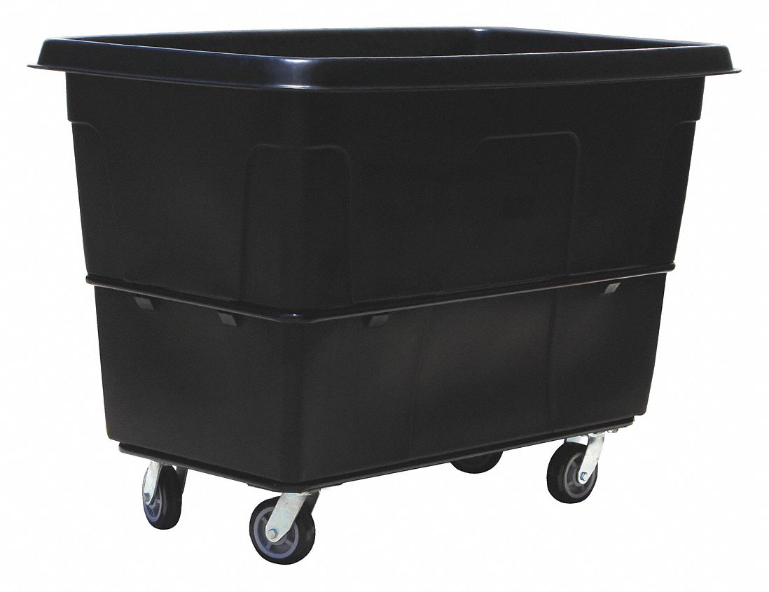 TOWABLE CUBE TRUCK, 27 CU FT CAPACITY, 1,200 LB LOAD CAPACITY, BLACK, STANDARD