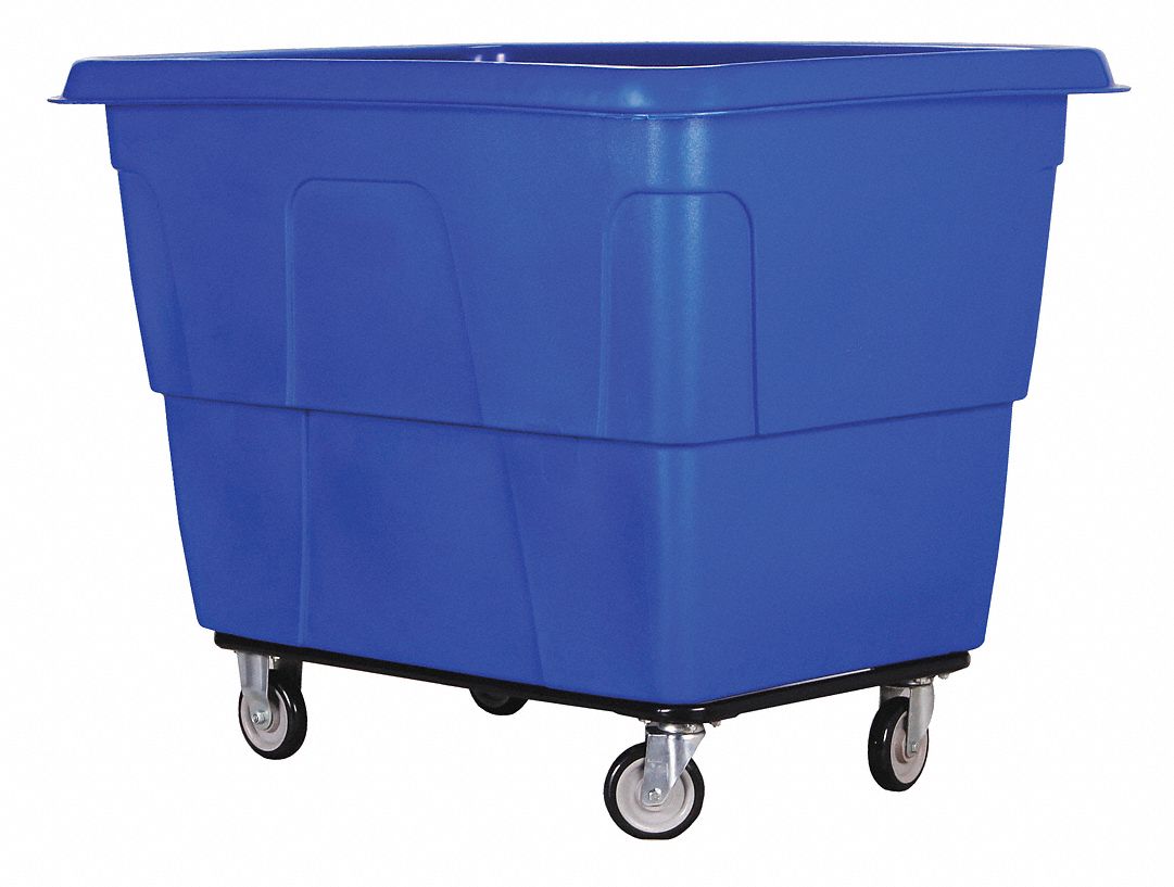 GENERAL PURPOSE CUBE TRUCK, 20 CU FT CAPACITY, 800 LB LOAD CAPACITY, BLUE