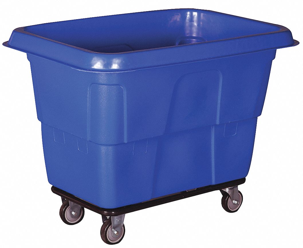 CUBE TRUCK,MDPE,BLUE,27.0 CU. FT.