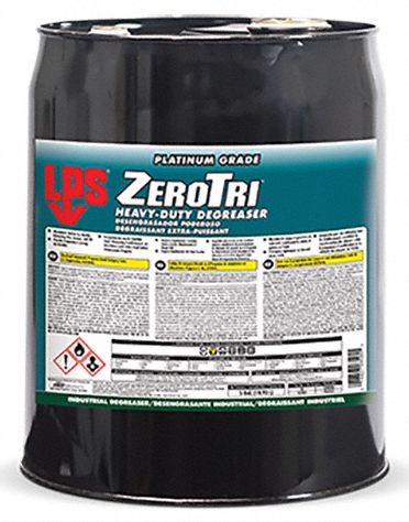 Degreaser: Chemical-Based Solvent, Bucket, 5 gal Container Size, Ready to Use, C1, Liquid
