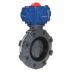 PVC Pneumatically Actuated Butterfly Valves