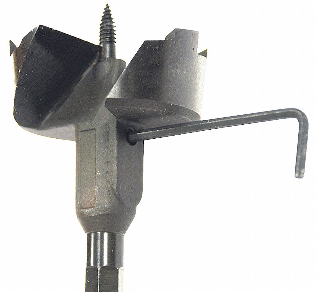 MORSE 9PC. Self Feed Wood Drilling Bit Set X 5 1/4 in 36FV72WSFKIT2