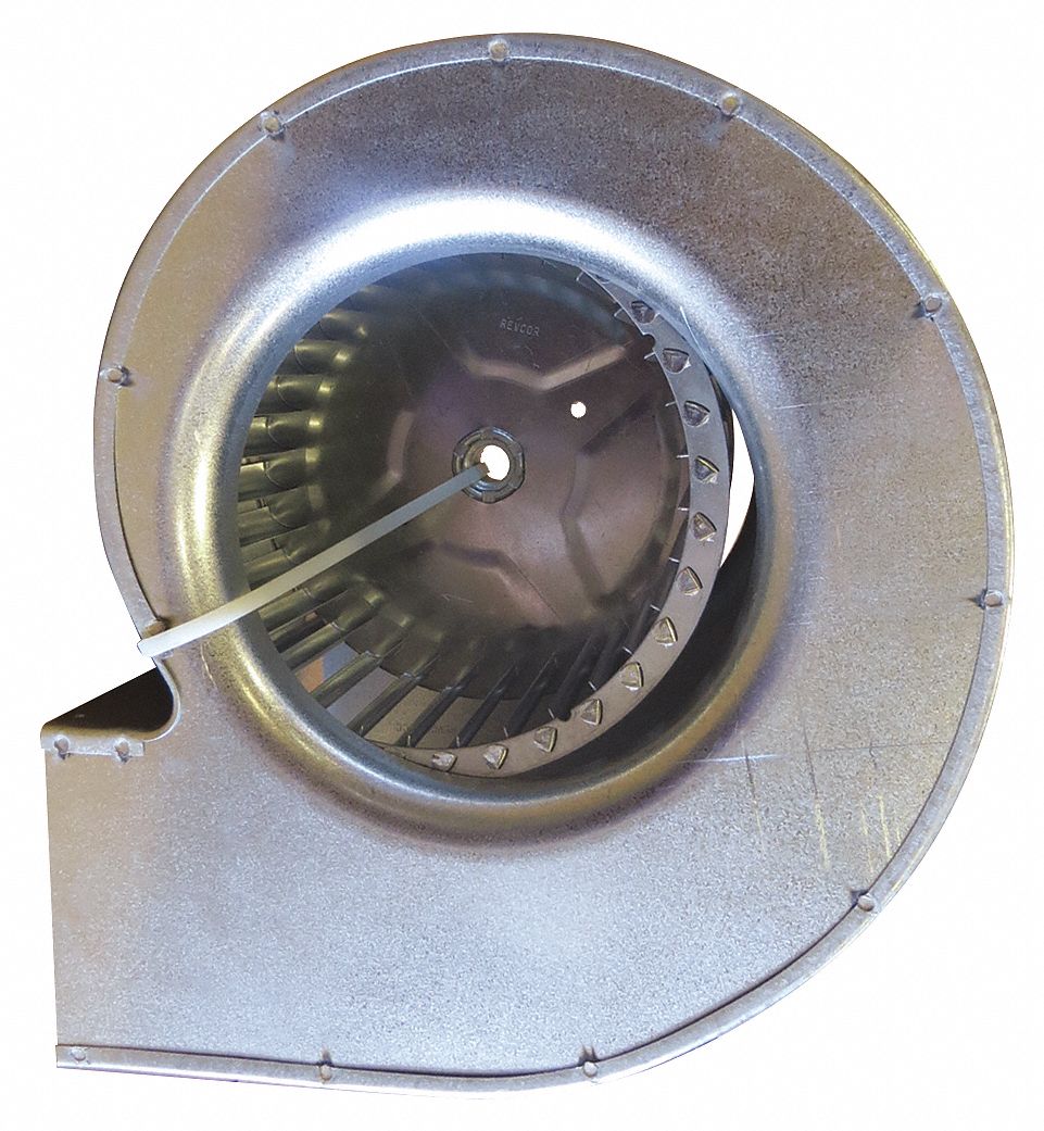 Blower Wheel with Housing: Galvanized Steel