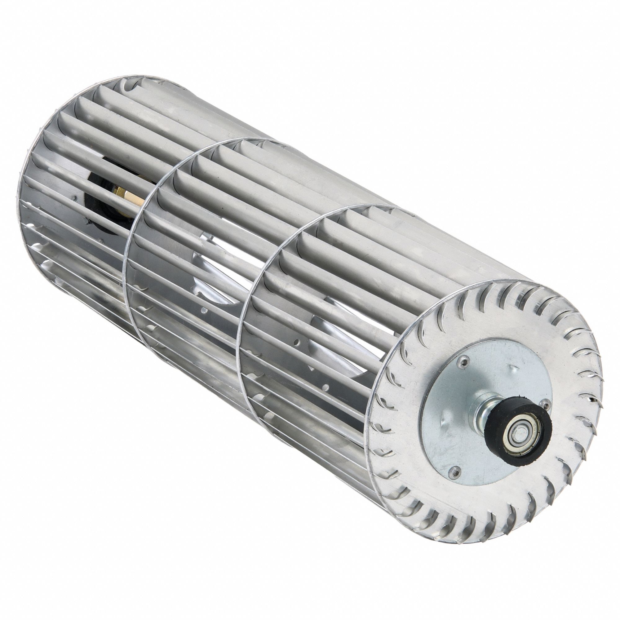 Blower Wheel: 14 in Overall Lg, Aluminum, 4 1/2 in x 4 1/2 in