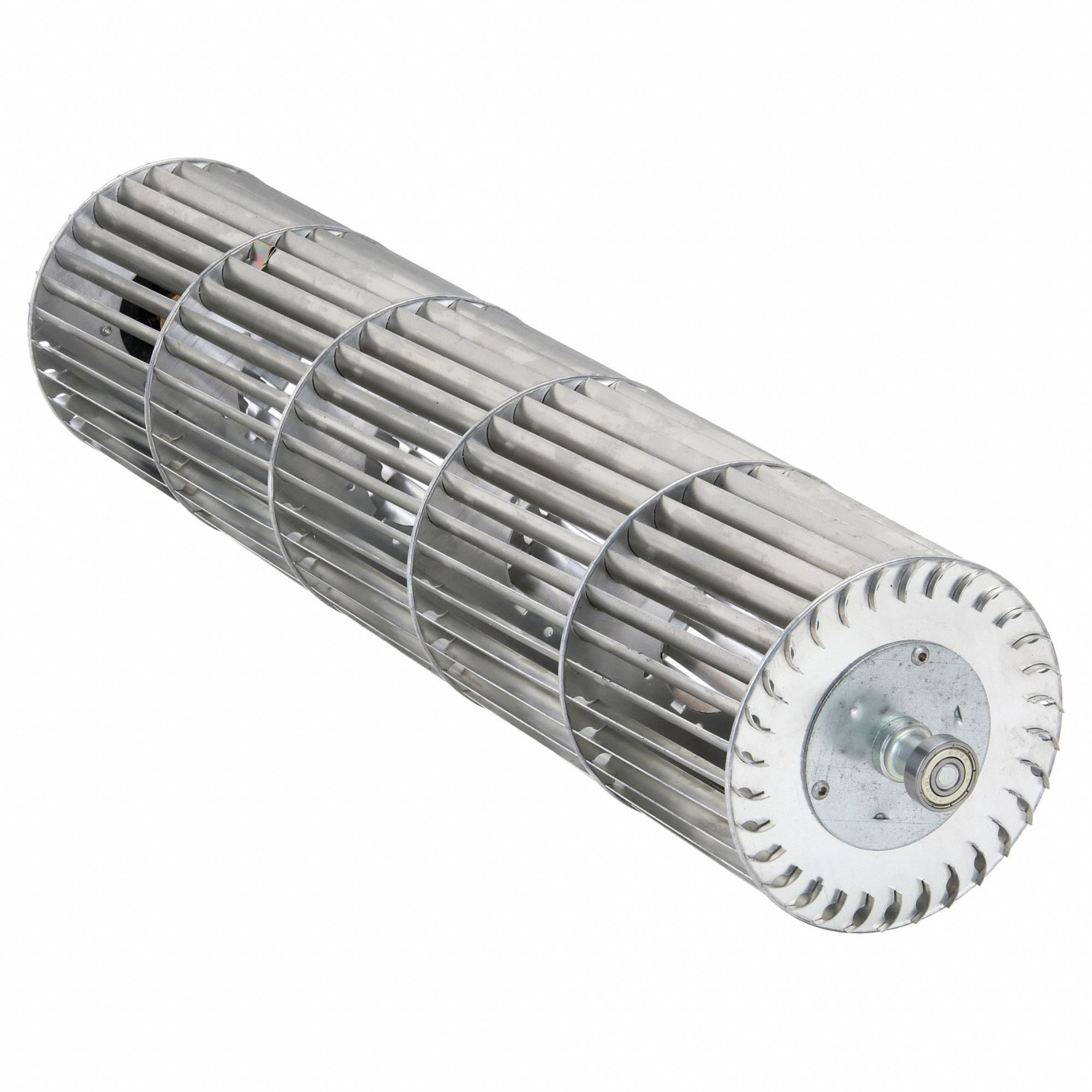 Blower Wheel: 20 in Overall Lg, Aluminum, 4 1/2 in x 4 1/2 in