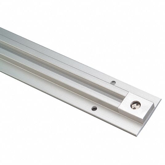 CORTECH, CTRK75, Aluminum, Shower Curtain Track - 36FX08|CTRK75 - Grainger