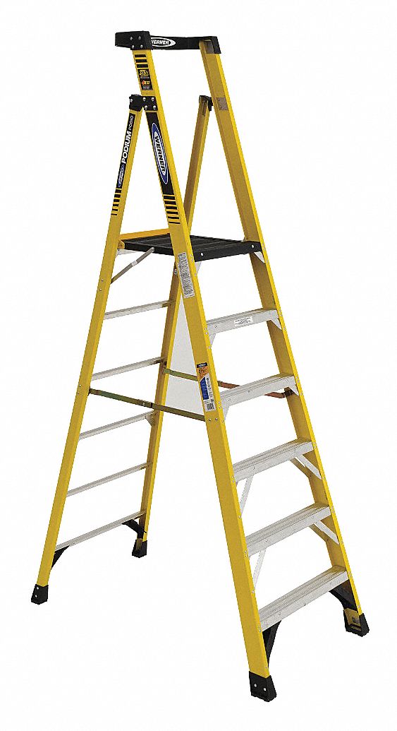 6 ft deals wooden step ladder