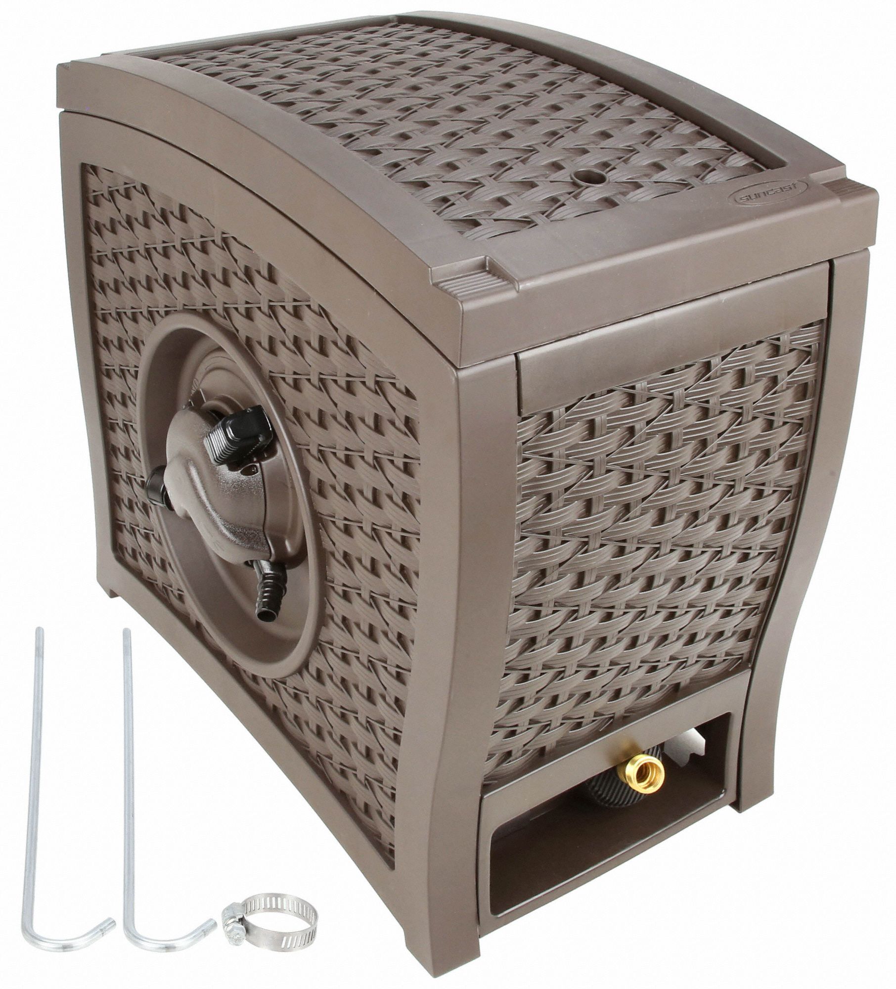 SUNCAST Garden Hose Reel, Garden Hoses, Hose Capacity 125 ft (5/8 in I