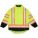 5-IN-1 HI-VIS SAFETY PARKA, ANSI CLASS 3, XL, GREEN, ZIPPER/STORM FLAP