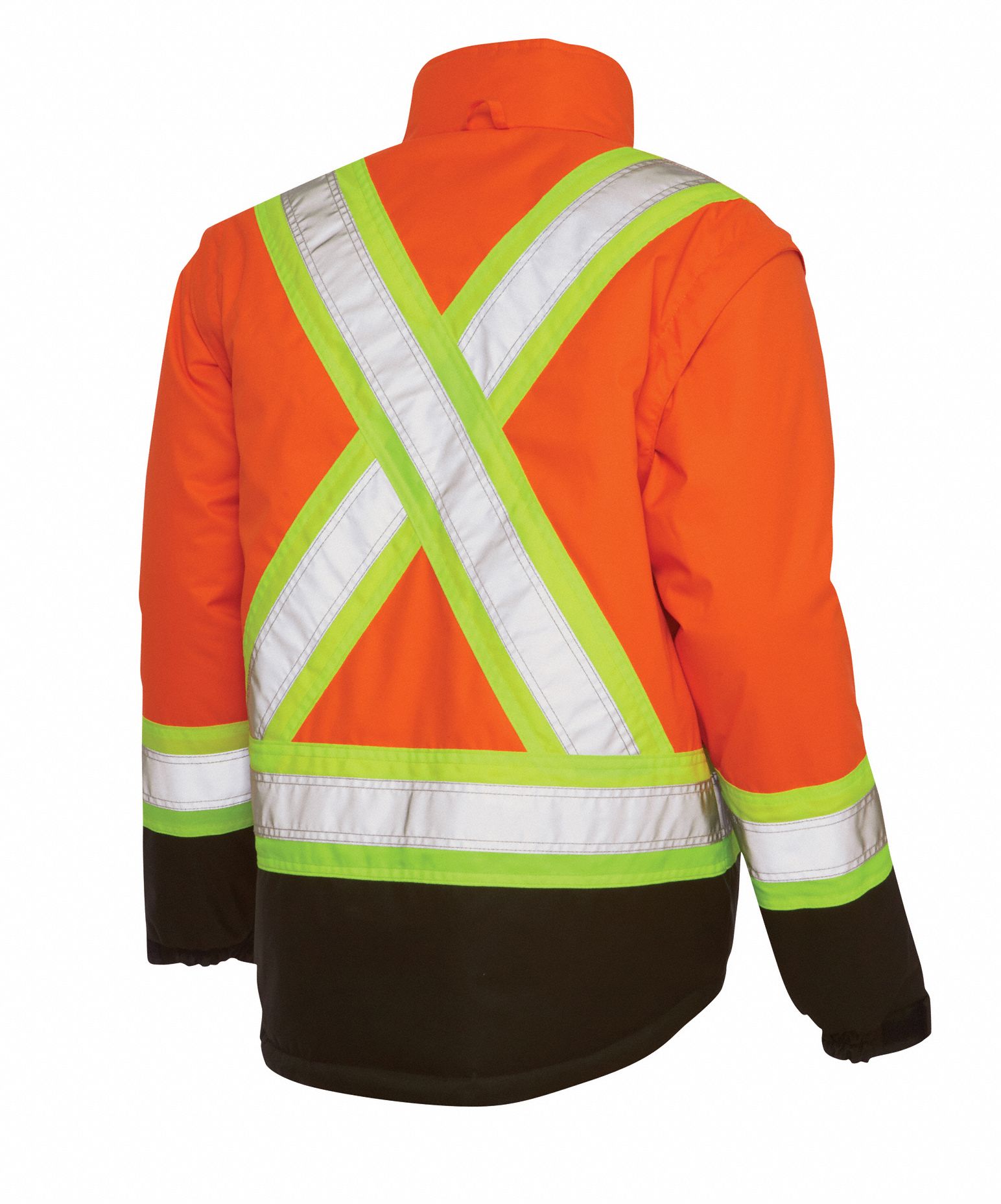 TOUGH DUCK High Visibility Parka, ANSI Class 3, 100% Polyurethane ...