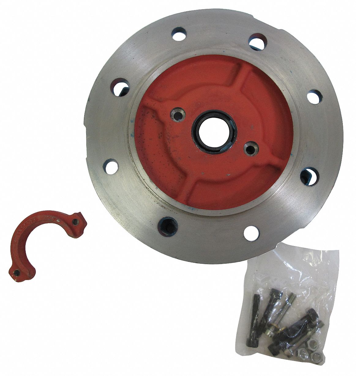 WEG, 7.09 in, 9 13/16 in Overall Dia, Flange Kit - 36G551|FLF