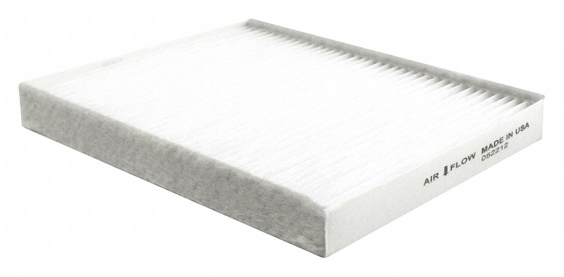 Automotive Air Filter: Panel, Cabin, Cabin Air Filter, Rectangular, Cellulose/Paper