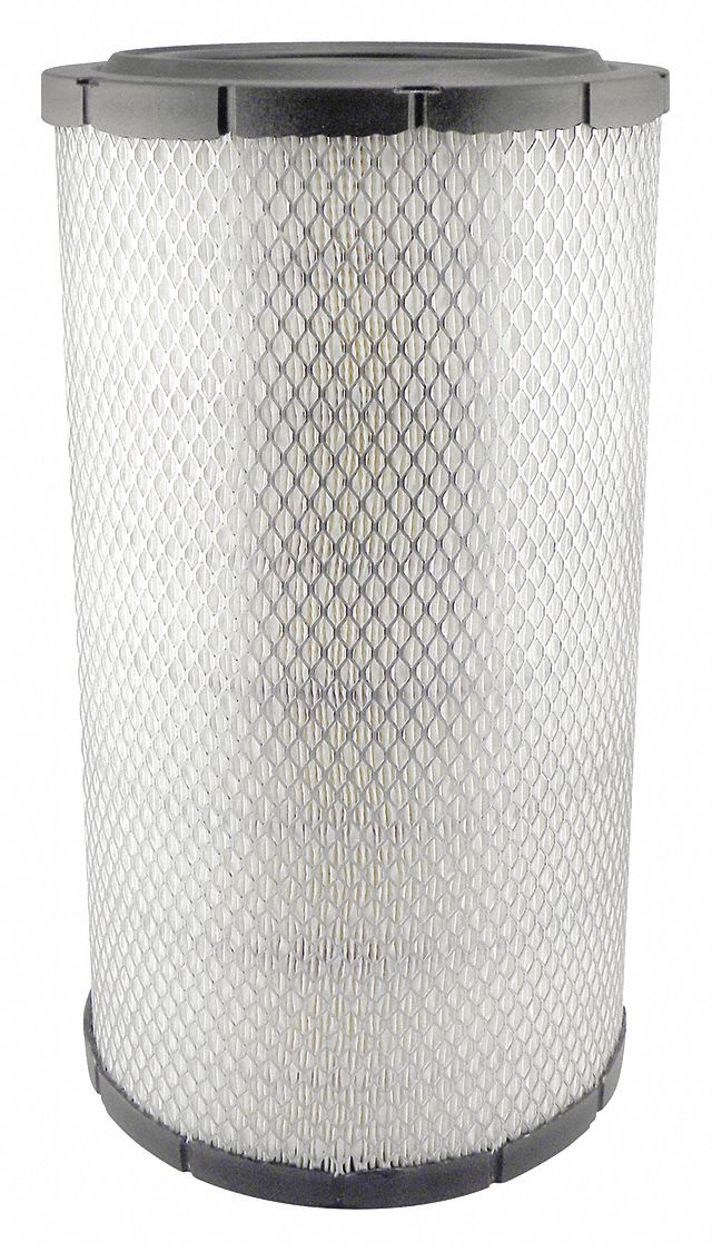 Automotive Air Filter: Round-Oval, Engine, Round, Radial Seal, 16 7/8 in Overall Ht