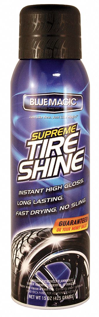 Extreme MAGIC BLUE TIRE DRESSING 1 Gallon Tire Shine High Glossy,Bubblegum  Scent