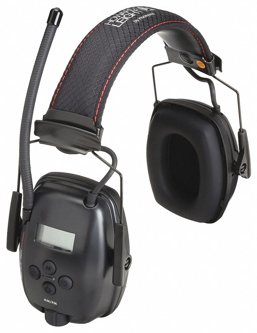 HONEYWELL HOWARD LEIGHT, OvertheHead Earmuff, 25 dB NRR, Electronic Ear Muffs 36G7091030331
