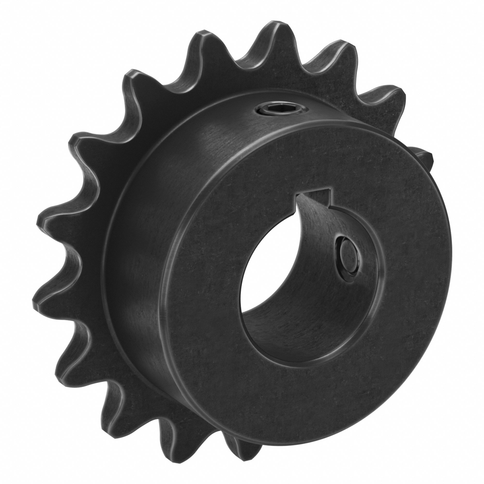 Sprocket: 35, For 3/8 in Chain Pitch, 3/4 in Bore Dia, 17 Teeth, 2.041 in Pitch Dia, Steel