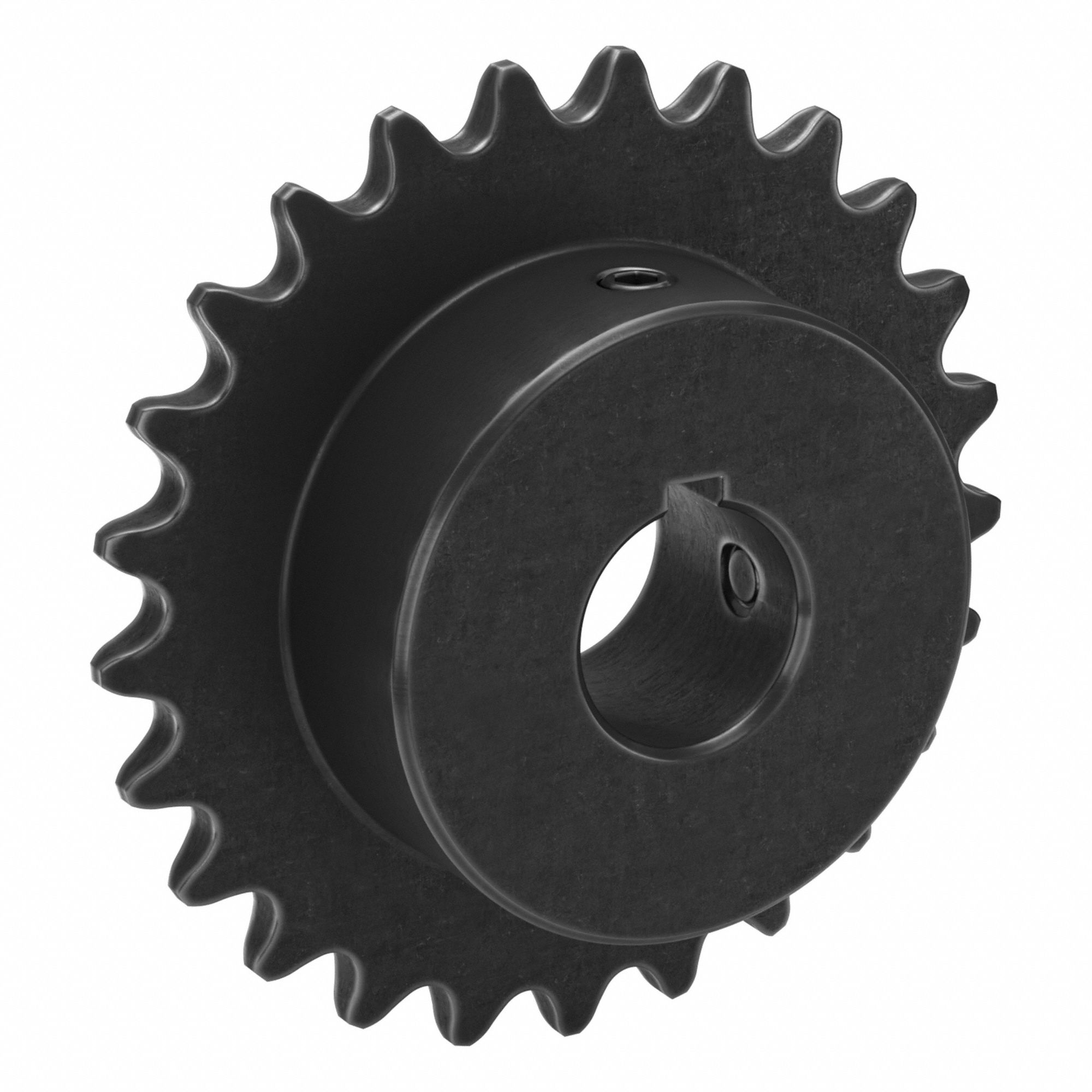 Sprocket: 35, For 3/8 in Chain Pitch, 3/4 in Bore Dia, 25 Teeth, 2.992 in Pitch Dia, Steel