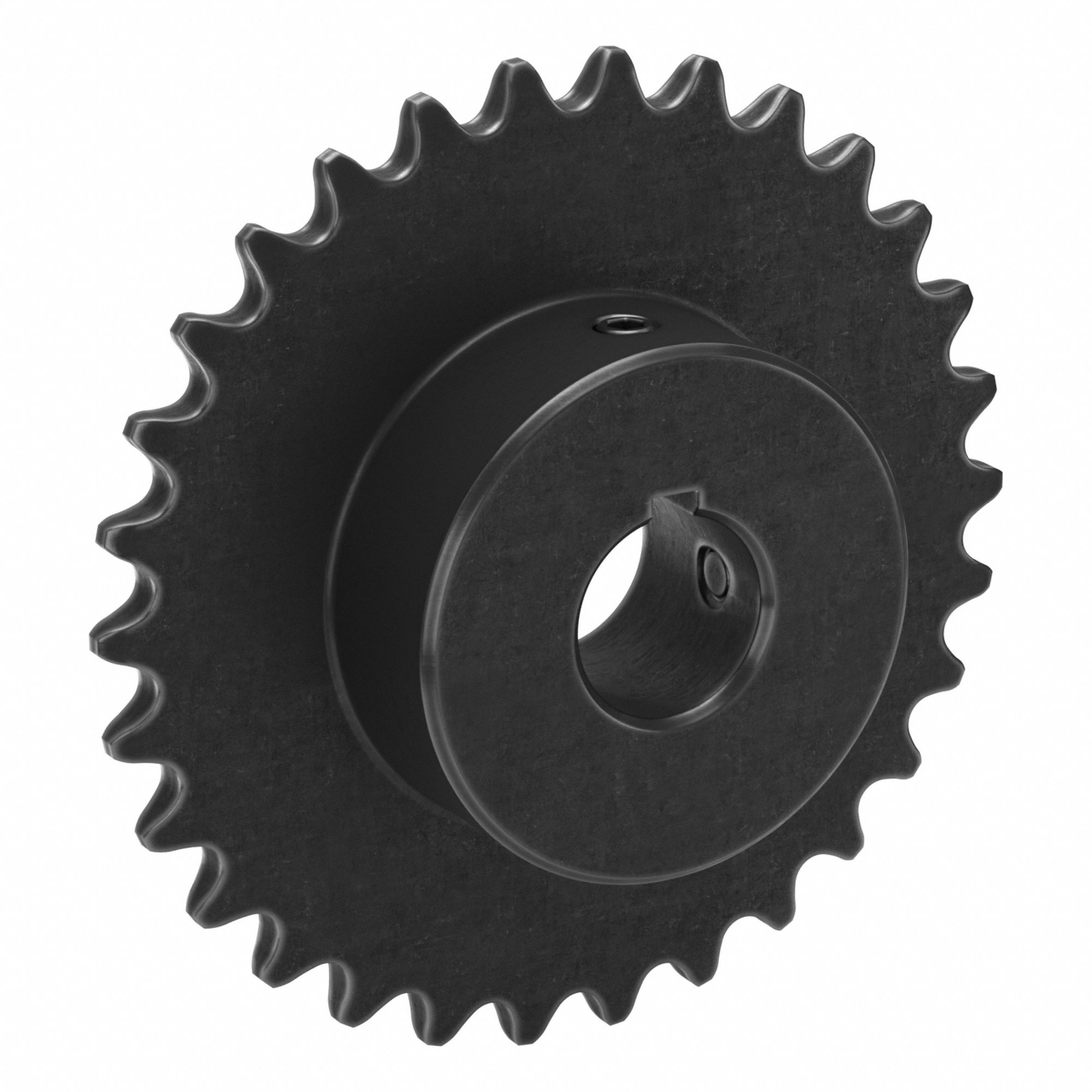 Sprocket: 35, For 3/8 in Chain Pitch, 3/4 in Bore Dia, 30 Teeth, 3.588 in Pitch Dia, Steel