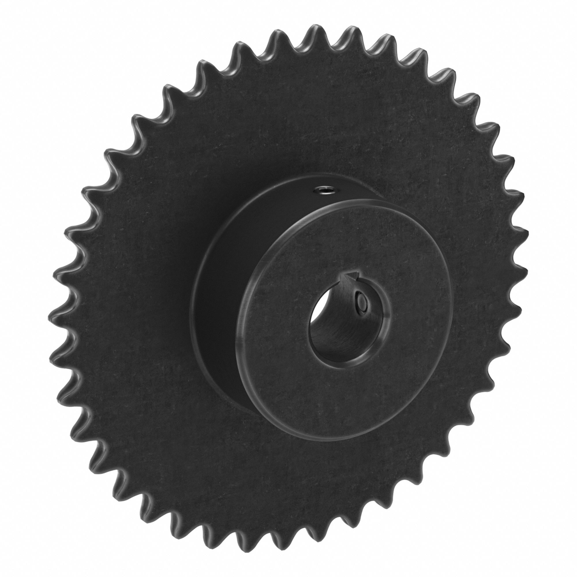 Sprocket: 35, For 3/8 in Chain Pitch, 3/4 in Bore Dia, 40 Teeth, 4.78 in Pitch Dia, Steel