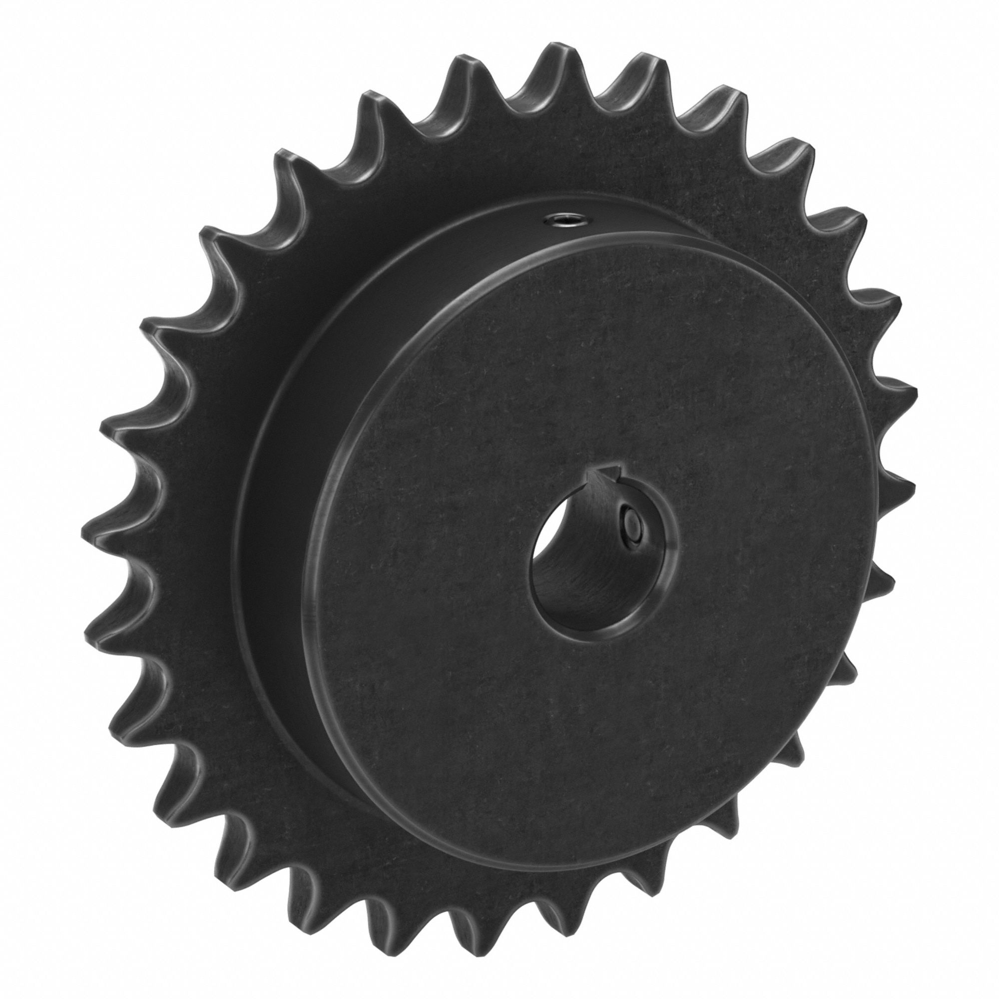 Sprocket: 40, For 1/2 in Chain Pitch, 3/4 in Bore Dia, 28 Teeth, 4.466 in Pitch Dia, Steel