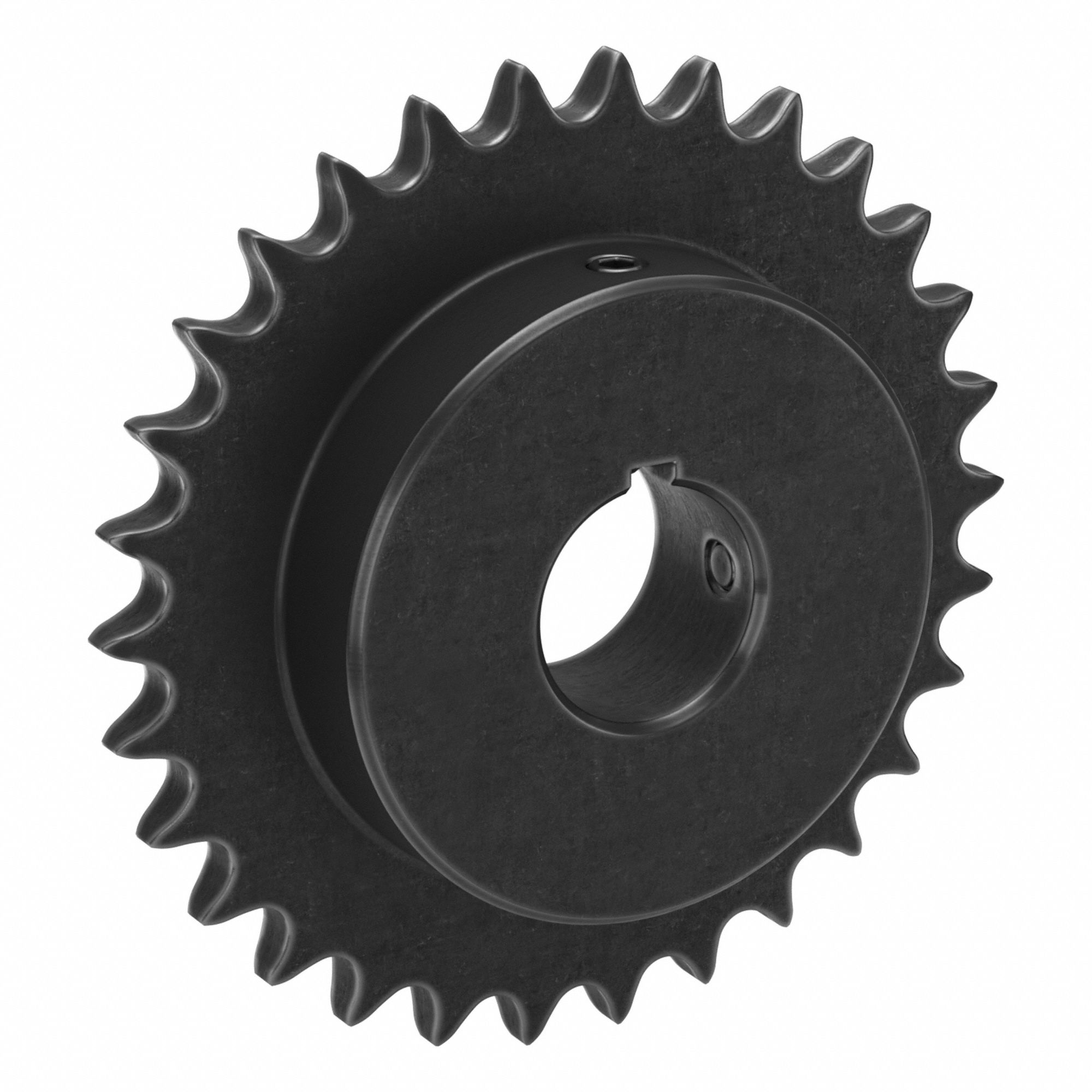 Sprocket: 40, For 1/2 in Chain Pitch, 1 3/16 in Bore Dia, 30 Teeth, 4.783 in Pitch Dia, Steel