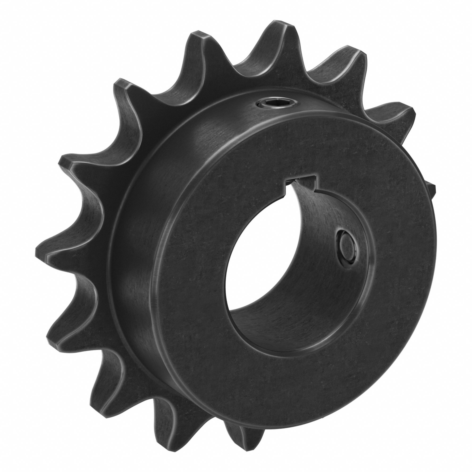 Sprocket: 50, For 5/8 in Chain Pitch, 1 3/16 in Bore Dia, 15 Teeth, 3.006 in Pitch Dia, Steel