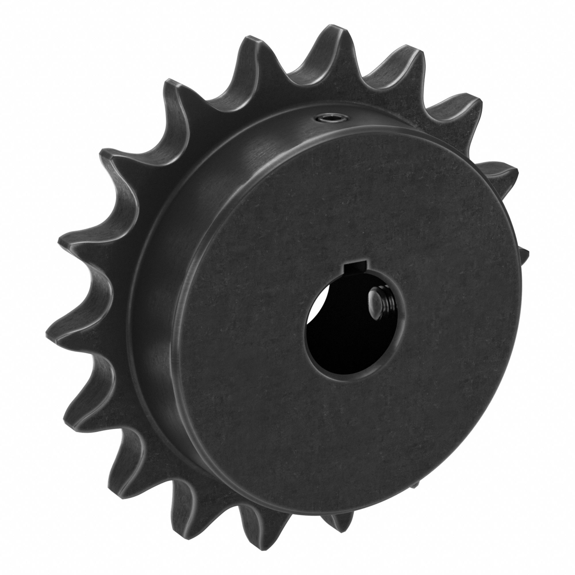Sprocket: 50, For 5/8 in Chain Pitch, 3/4 in Bore Dia, 18 Teeth, 3.599 in Pitch Dia, Steel