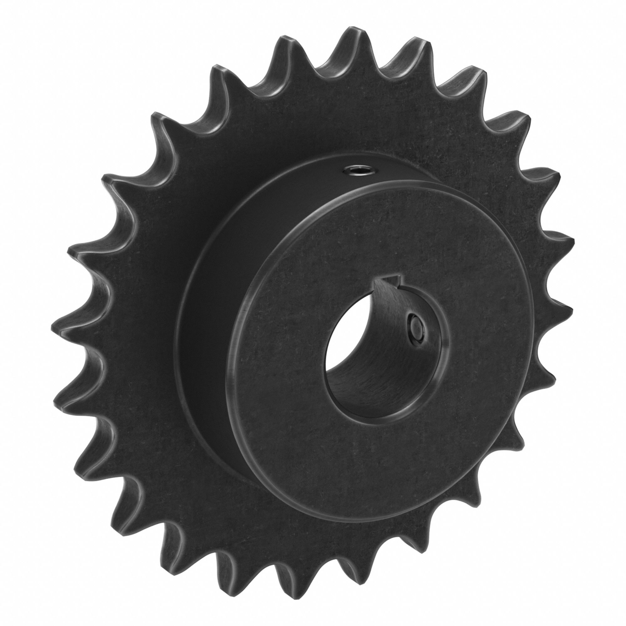 Sprocket: 50, For 5/8 in Chain Pitch, 1 1/8 in Bore Dia, 24 Teeth, 4.788 in Pitch Dia, Steel
