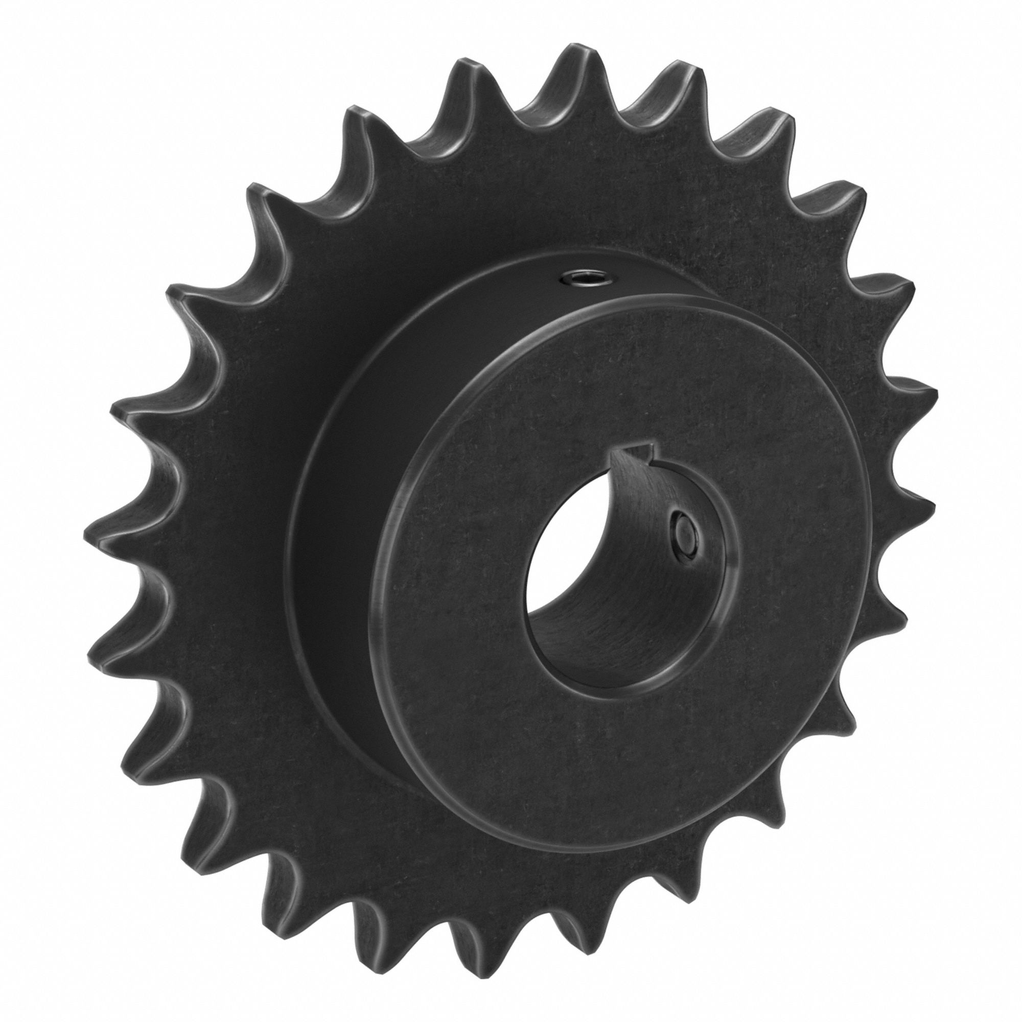Sprocket: 50, For 5/8 in Chain Pitch, 1 3/16 in Bore Dia, 24 Teeth, 4.788 in Pitch Dia, Steel
