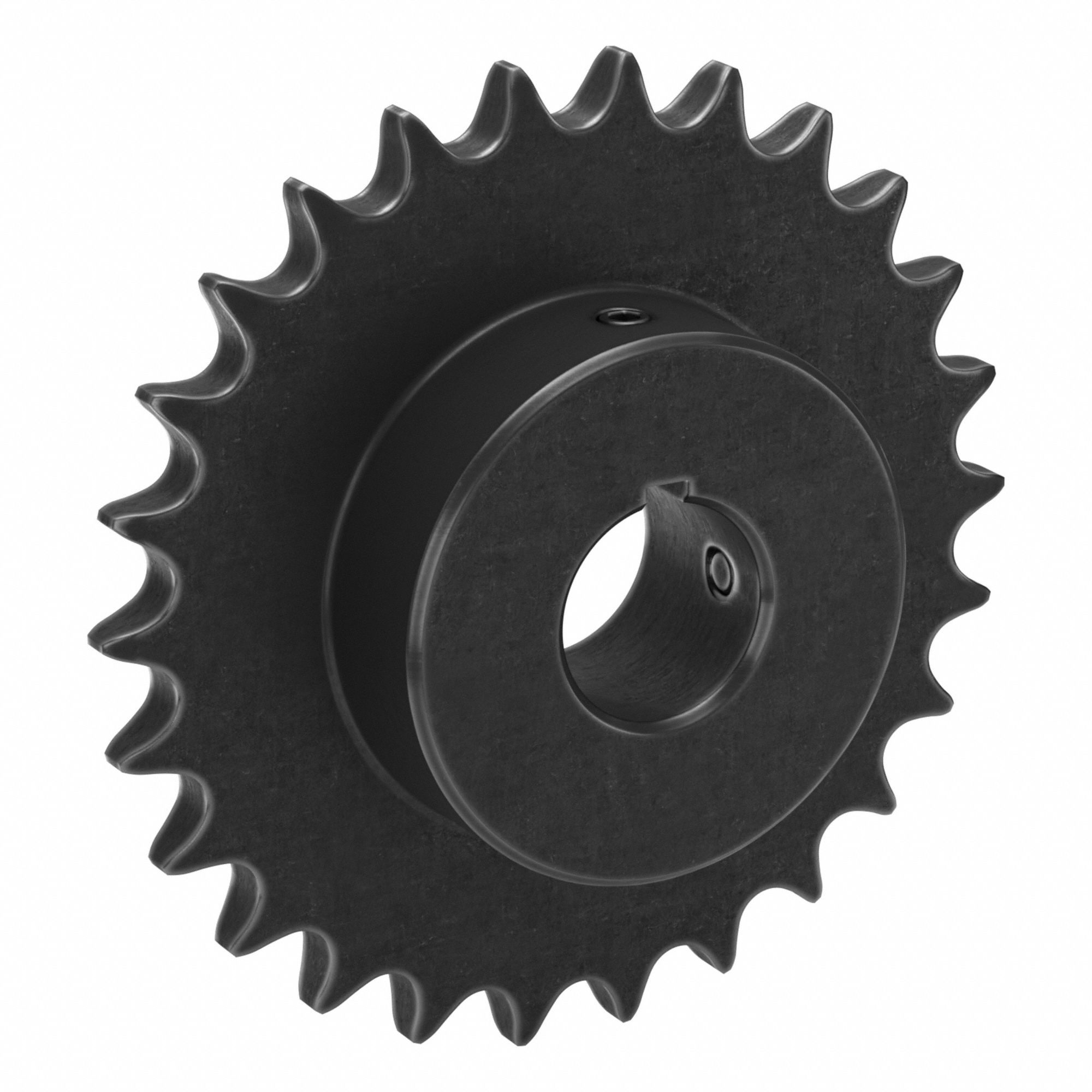 Sprocket: 50, For 5/8 in Chain Pitch, 1 3/16 in Bore Dia, 26 Teeth, 5.185 in Pitch Dia, Steel