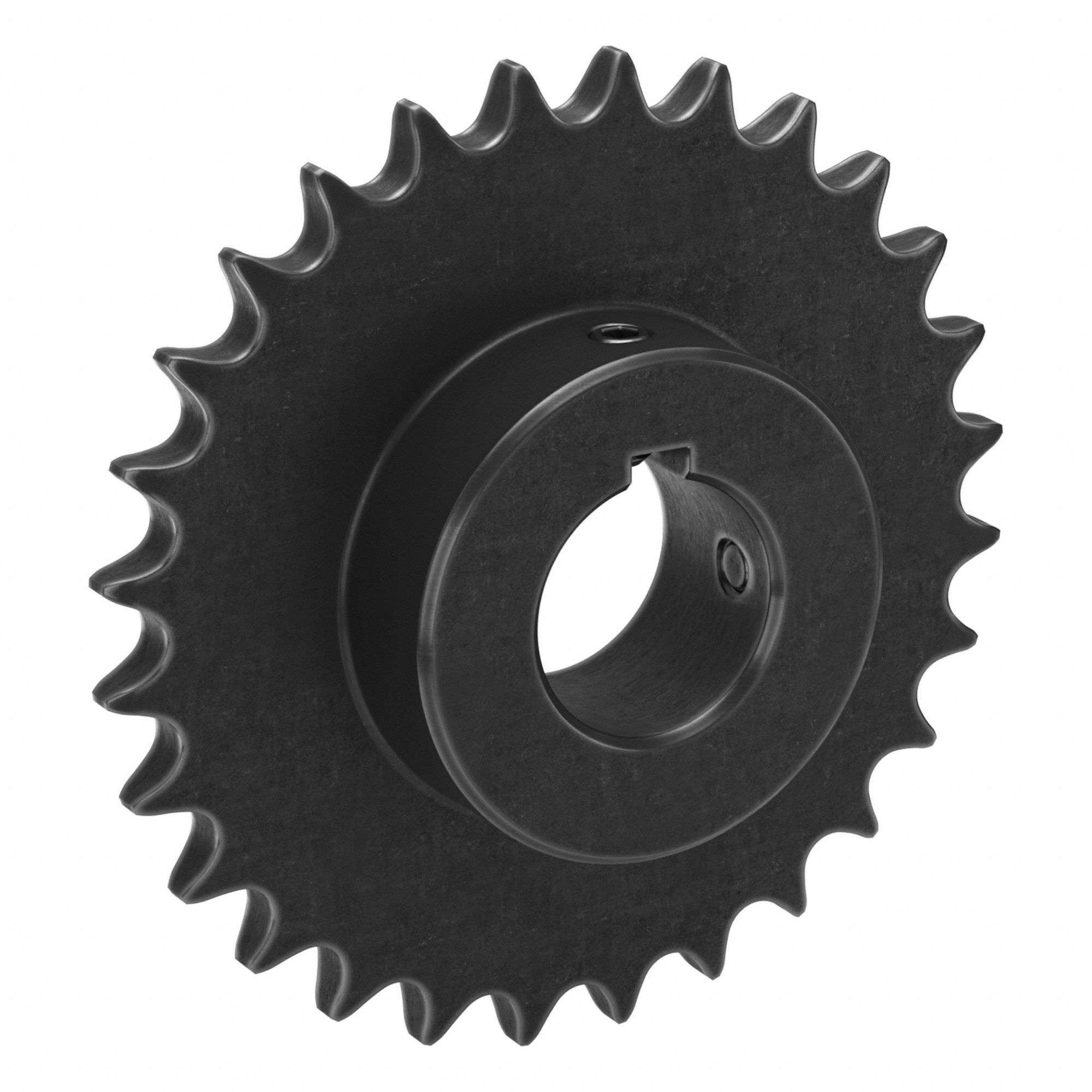 Sprocket: 50, For 5/8 in Chain Pitch, 1 1/2 in Bore Dia, 28 Teeth, 5.582 in Pitch Dia, Steel