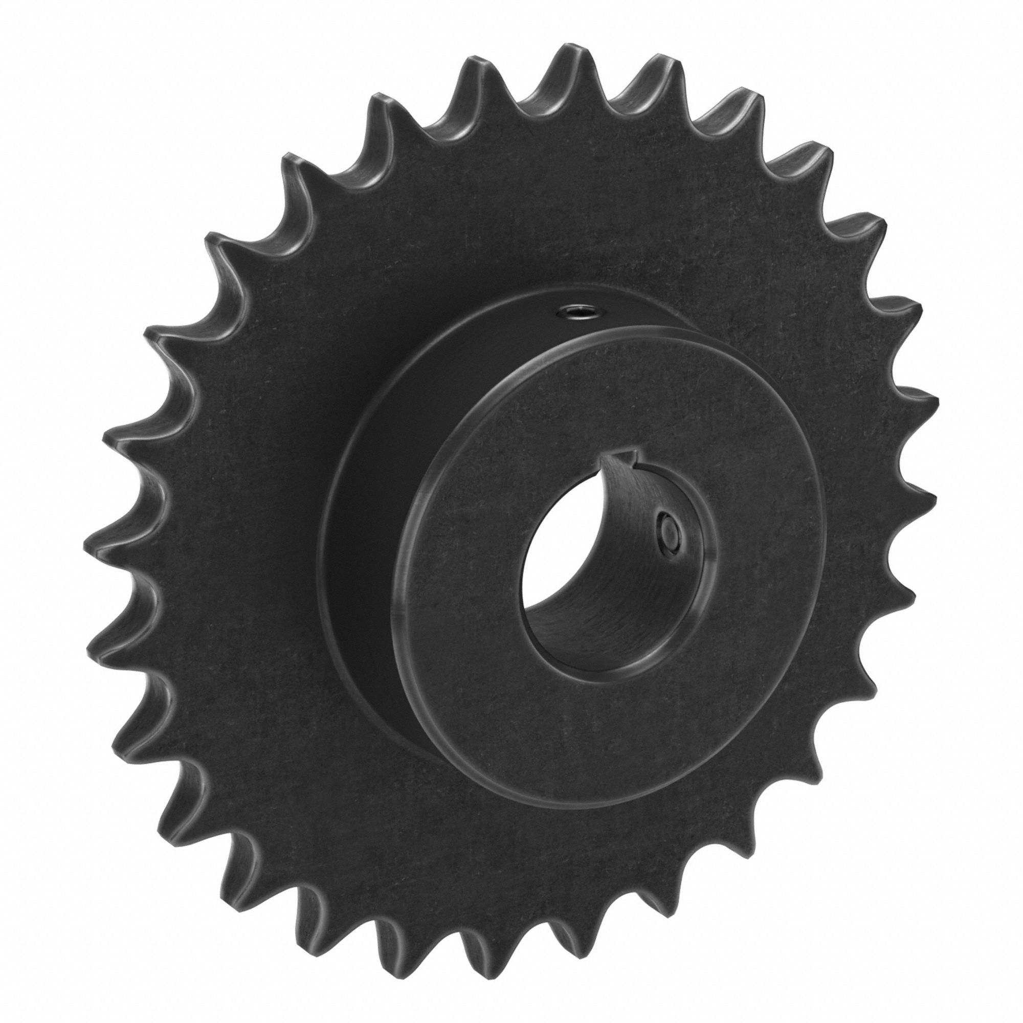 Sprocket: 50, For 5/8 in Chain Pitch, 1 1/4 in Bore Dia, 28 Teeth, 5.582 in Pitch Dia, Steel