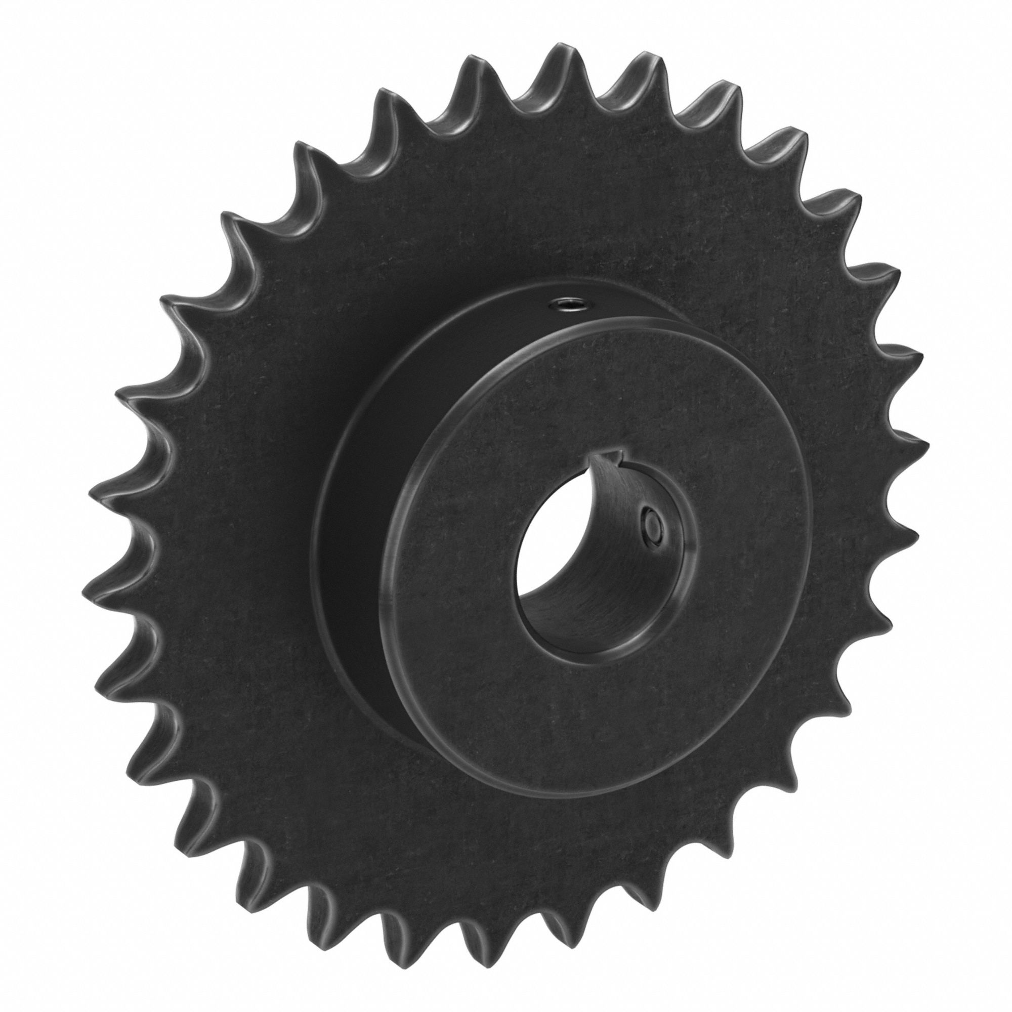 Sprocket: 50, For 5/8 in Chain Pitch, 1 1/4 in Bore Dia, 30 Teeth, 5.979 in Pitch Dia, Steel