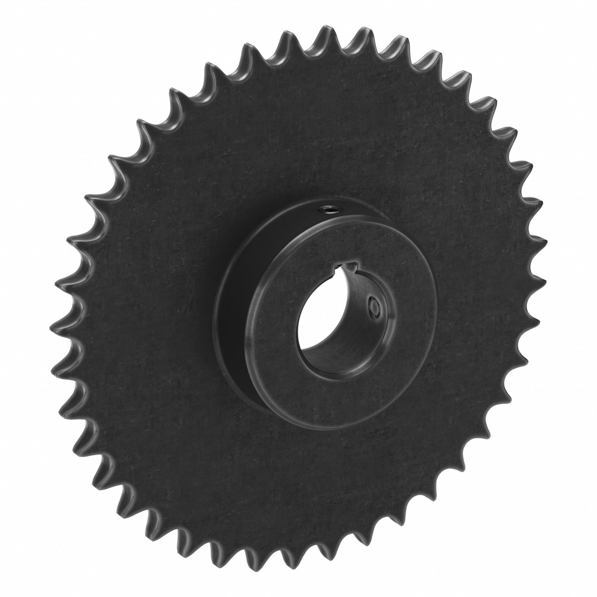 Sprocket: 50, For 5/8 in Chain Pitch, 1 1/2 in Bore Dia, 40 Teeth, 7.966 in Pitch Dia, Steel
