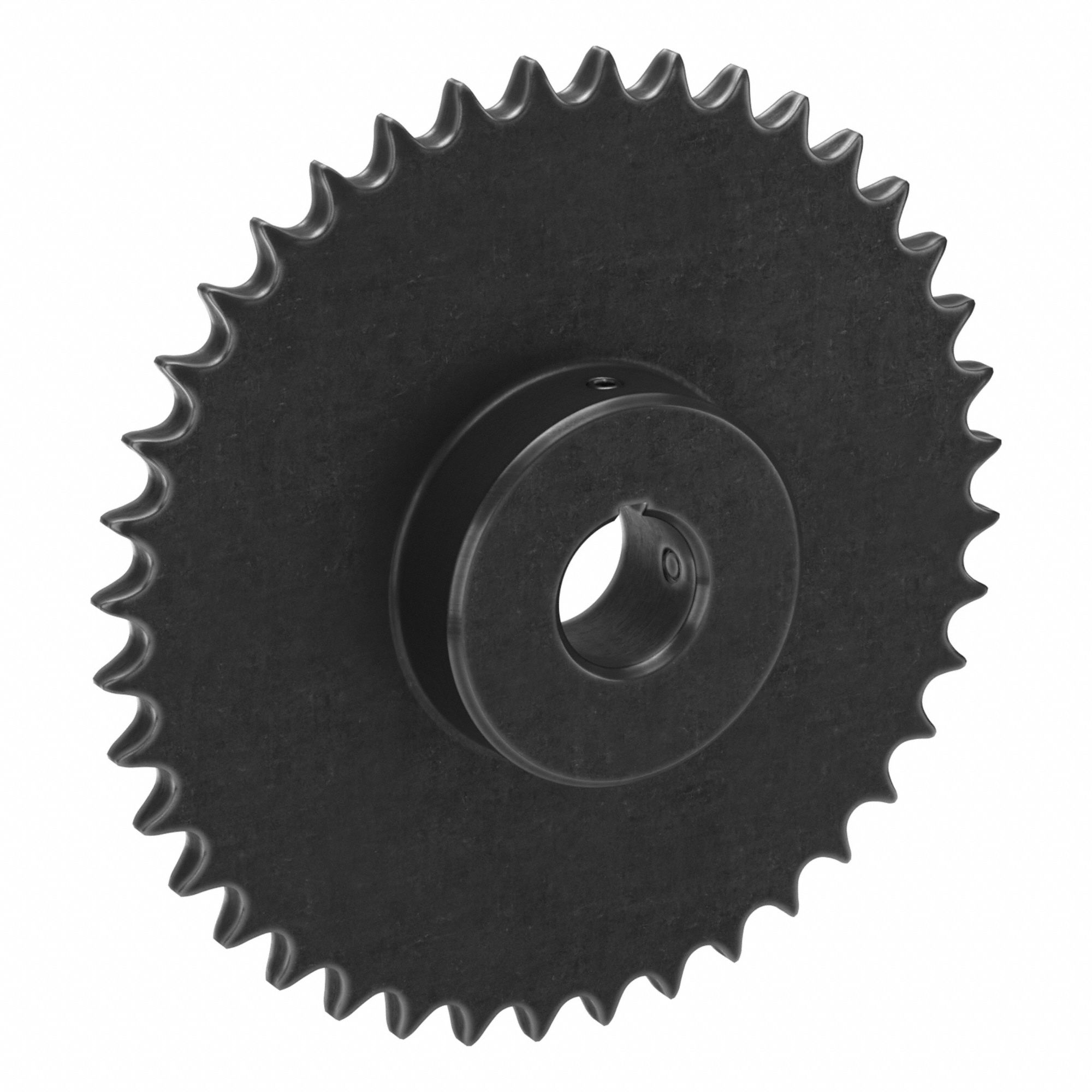 Sprocket: 50, For 5/8 in Chain Pitch, 1 1/4 in Bore Dia, 40 Teeth, 7.966 in Pitch Dia, Steel