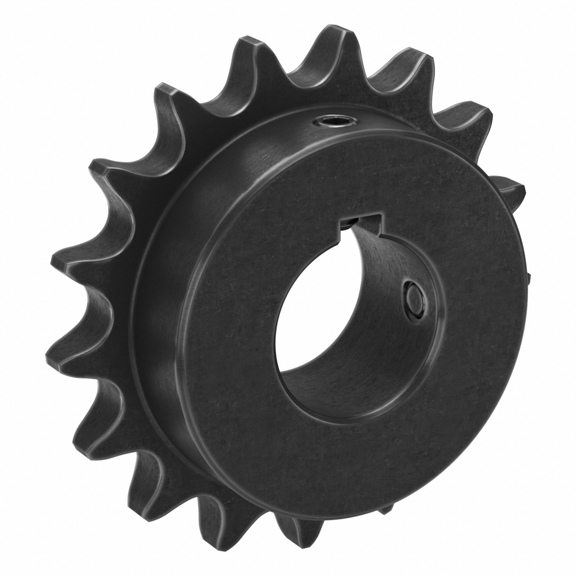 Sprocket: 60, For 3/4 in Chain Pitch, 1 1/2 in Bore Dia, 17 Teeth, 4.082 in Pitch Dia, Steel