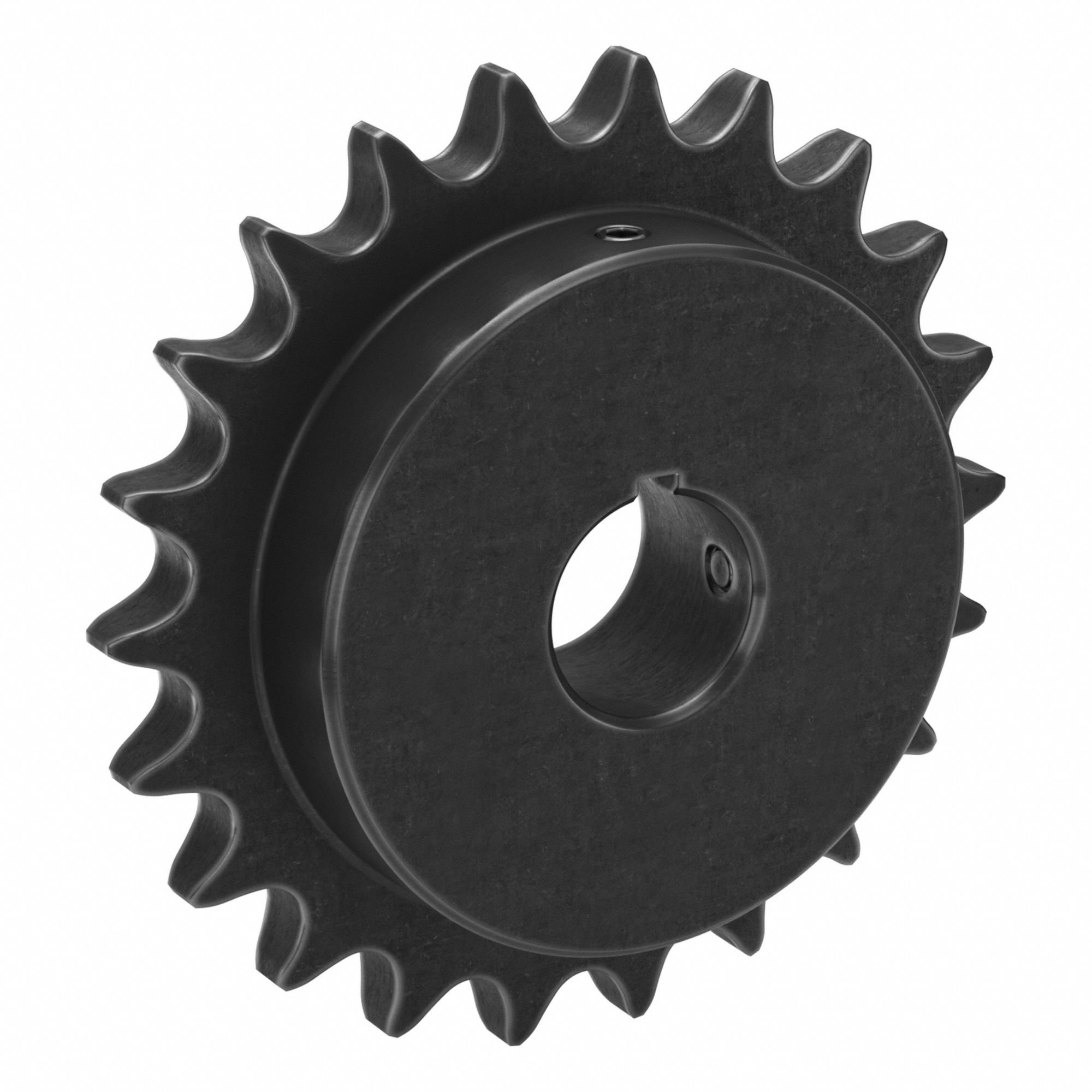 Sprocket: 60, For 3/4 in Chain Pitch, 1 1/4 in Bore Dia, 22 Teeth, 5.27 in Pitch Dia, Steel