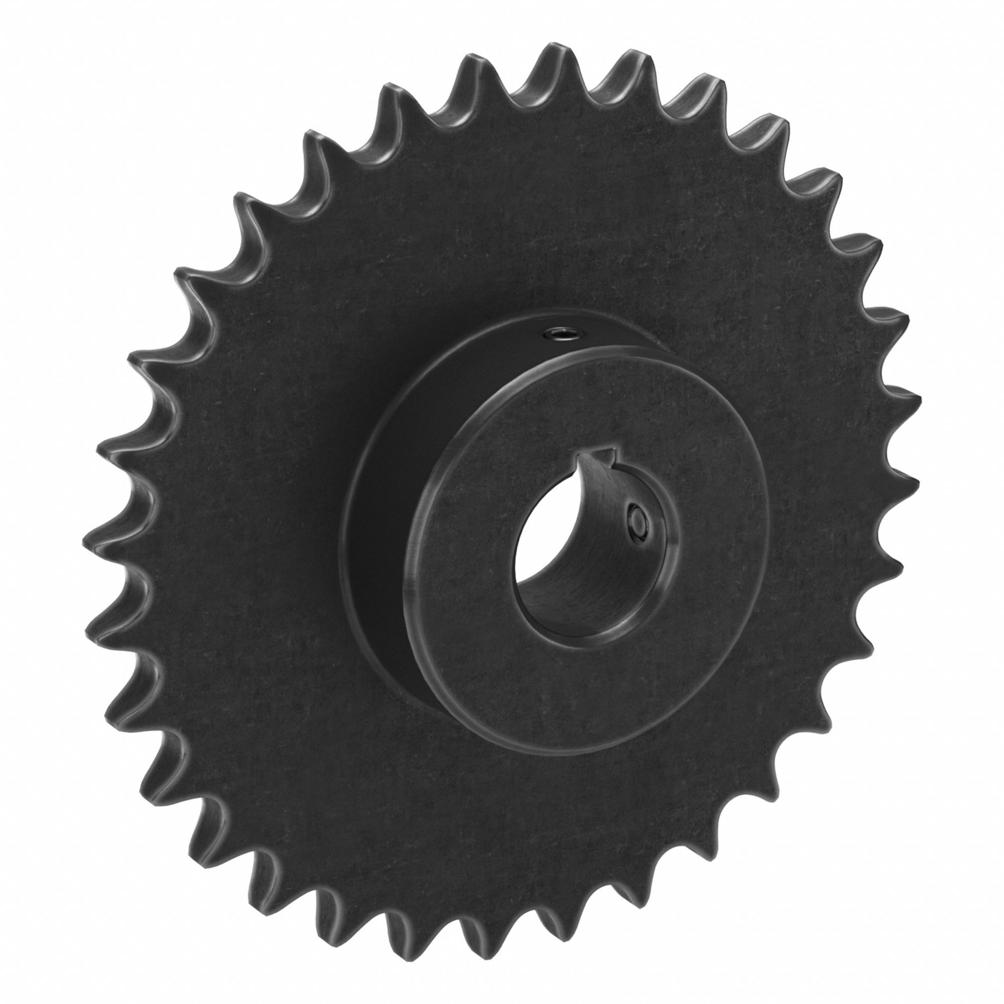 Sprocket: 80, For 1 in Chain Pitch, 1 15/16 in Bore Dia, 32 Teeth, 10.202 in Pitch Dia, Steel