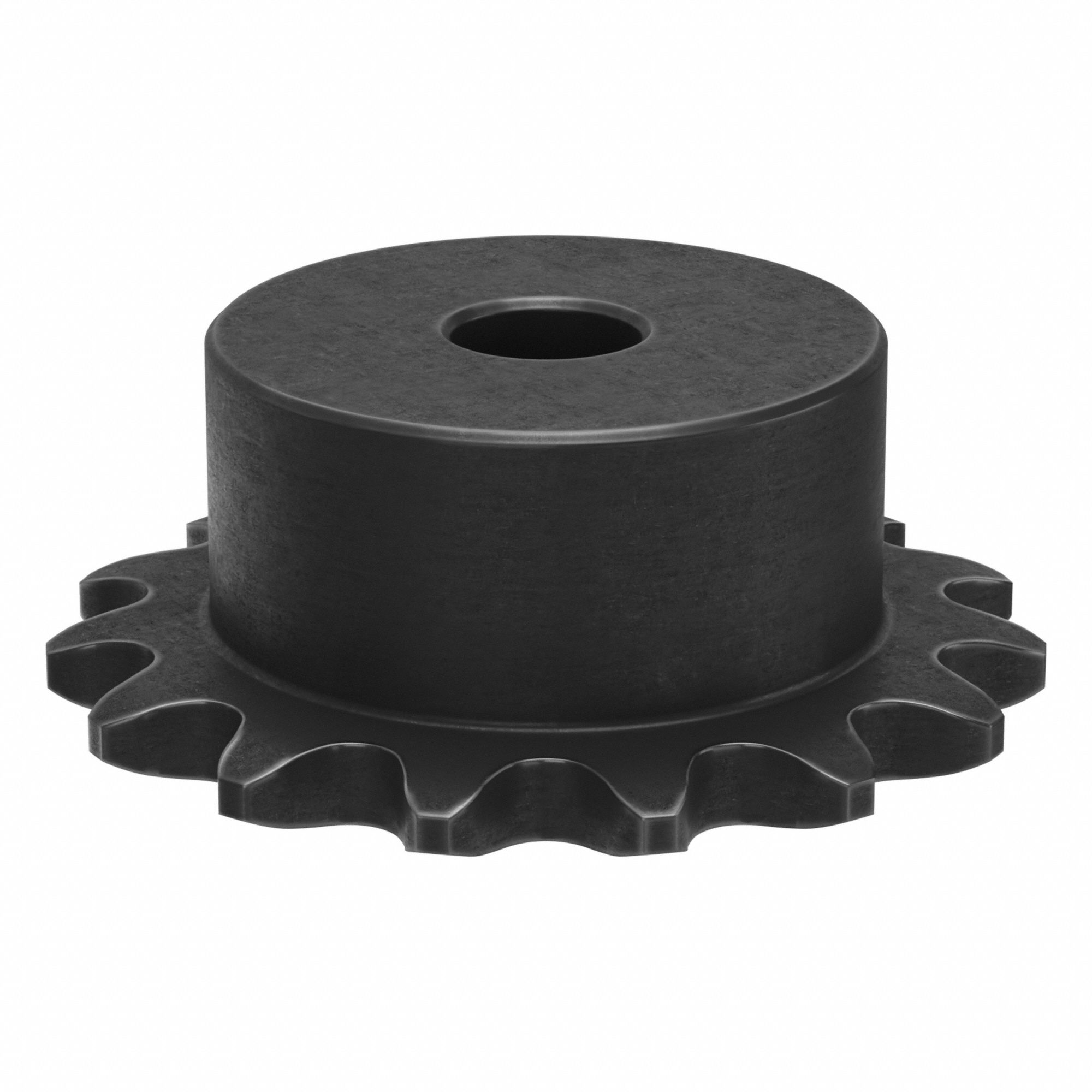 Sprocket: One-Sided Hub, For Single Strands, 25, 15 Teeth, 1.202 in Pitch Dia, Steel