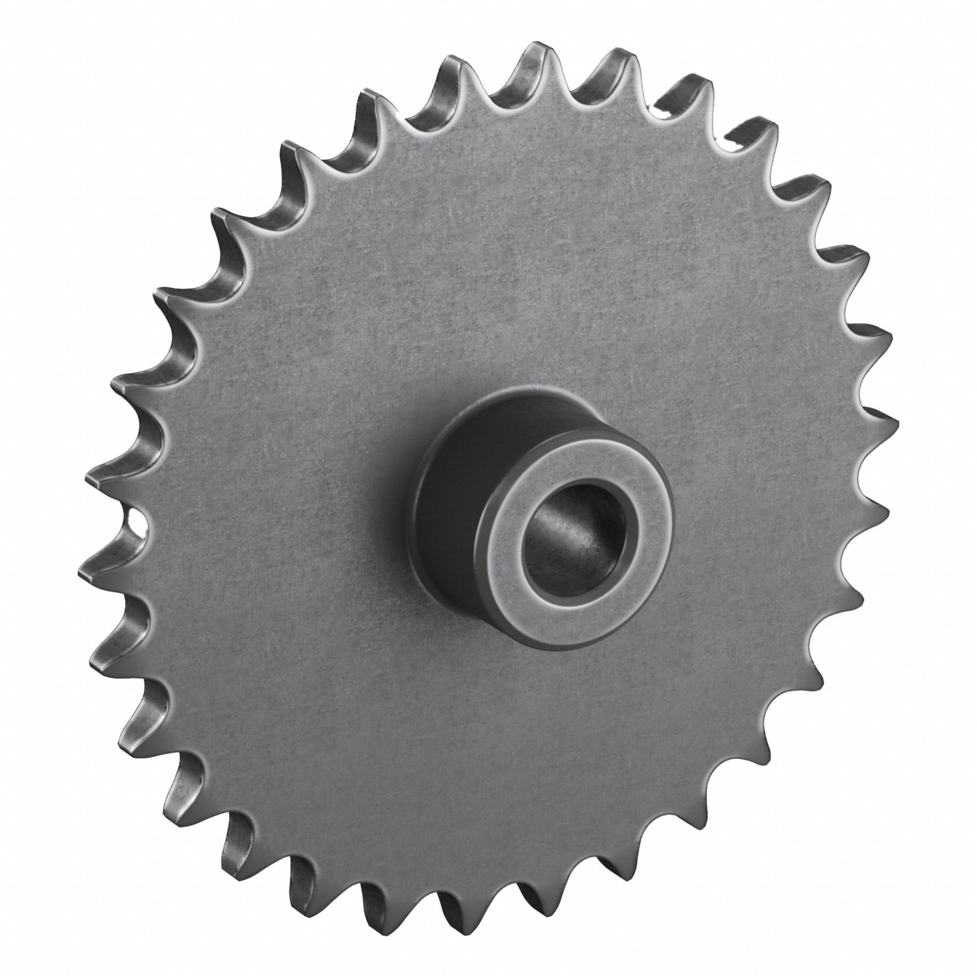 Sprocket: One-Sided Hub, For Single Strands, 40, 30 Teeth, 4.783 in Pitch Dia, Steel