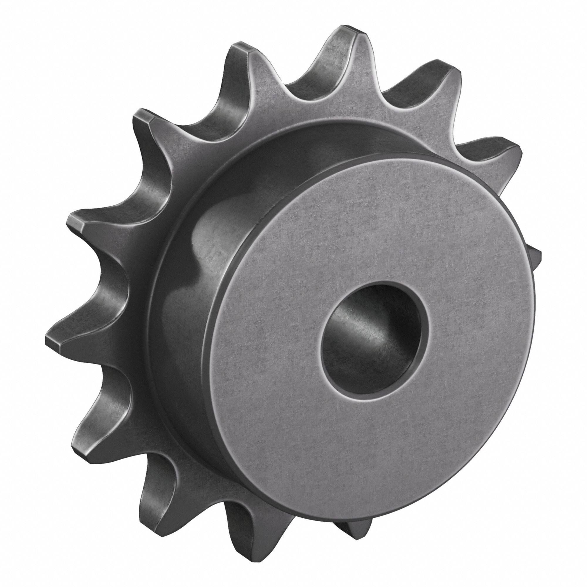 Sprocket: One-Sided Hub, For Single Strands, 50, 14 Teeth, 2.803 in Pitch Dia, Steel