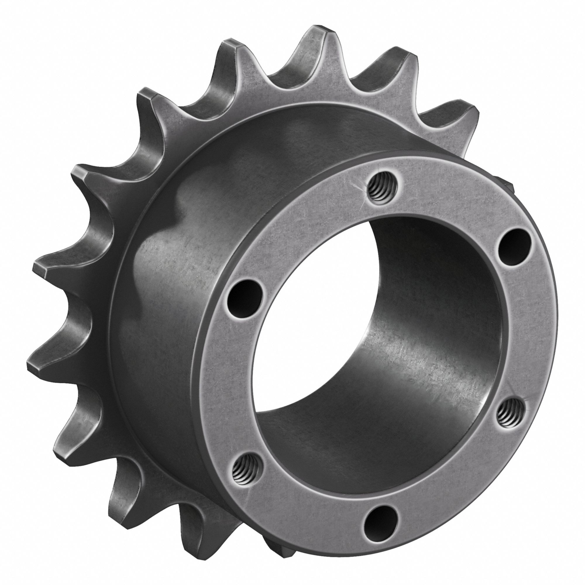 Sprocket: For 50 Chain, 17 Teeth, 3.401 in Pitch Dia, 3.72 in Outside Dia, Steel