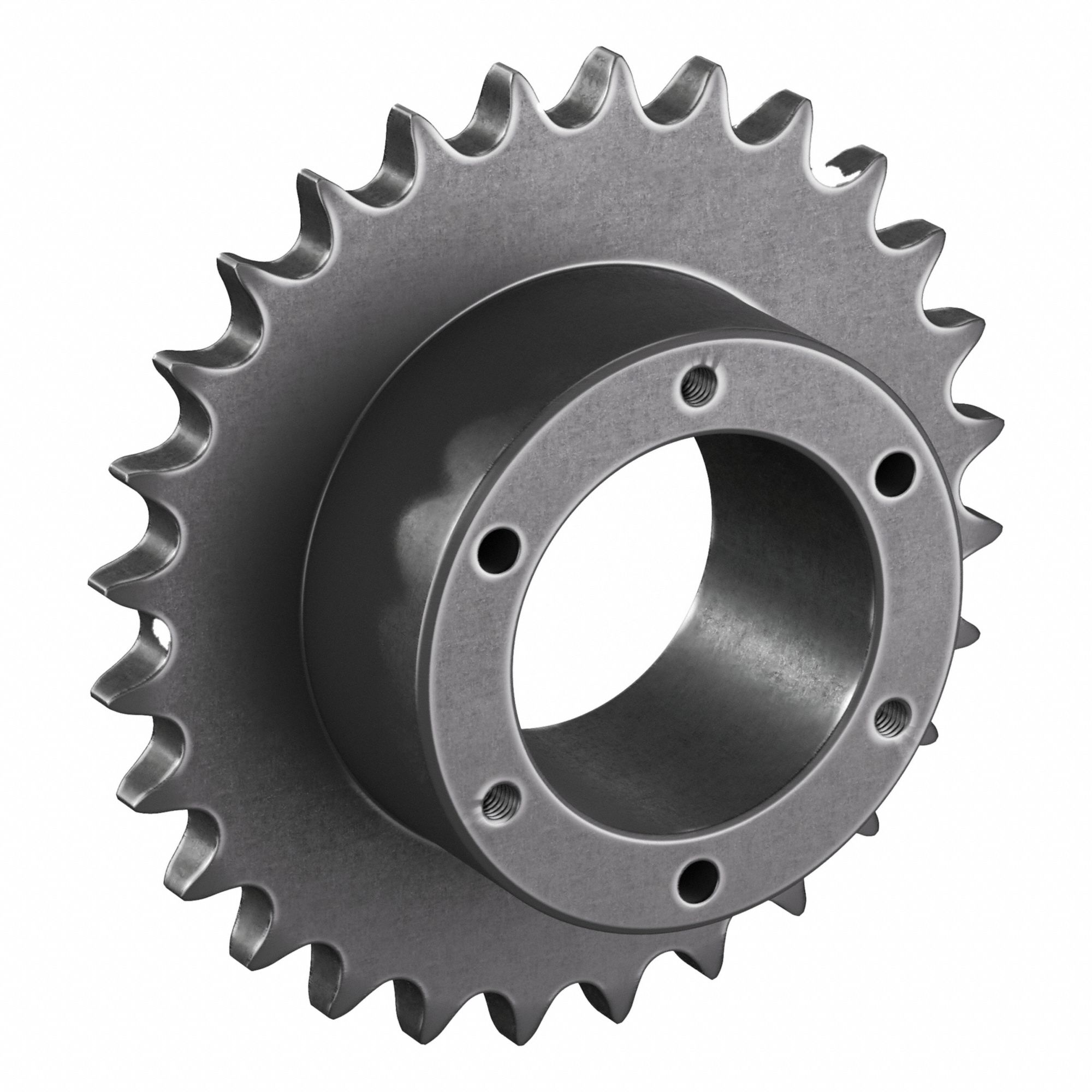 Sprocket: For 60 Chain, 28 Teeth, 6.699 in Pitch Dia, 7.11 in Outside Dia, Steel