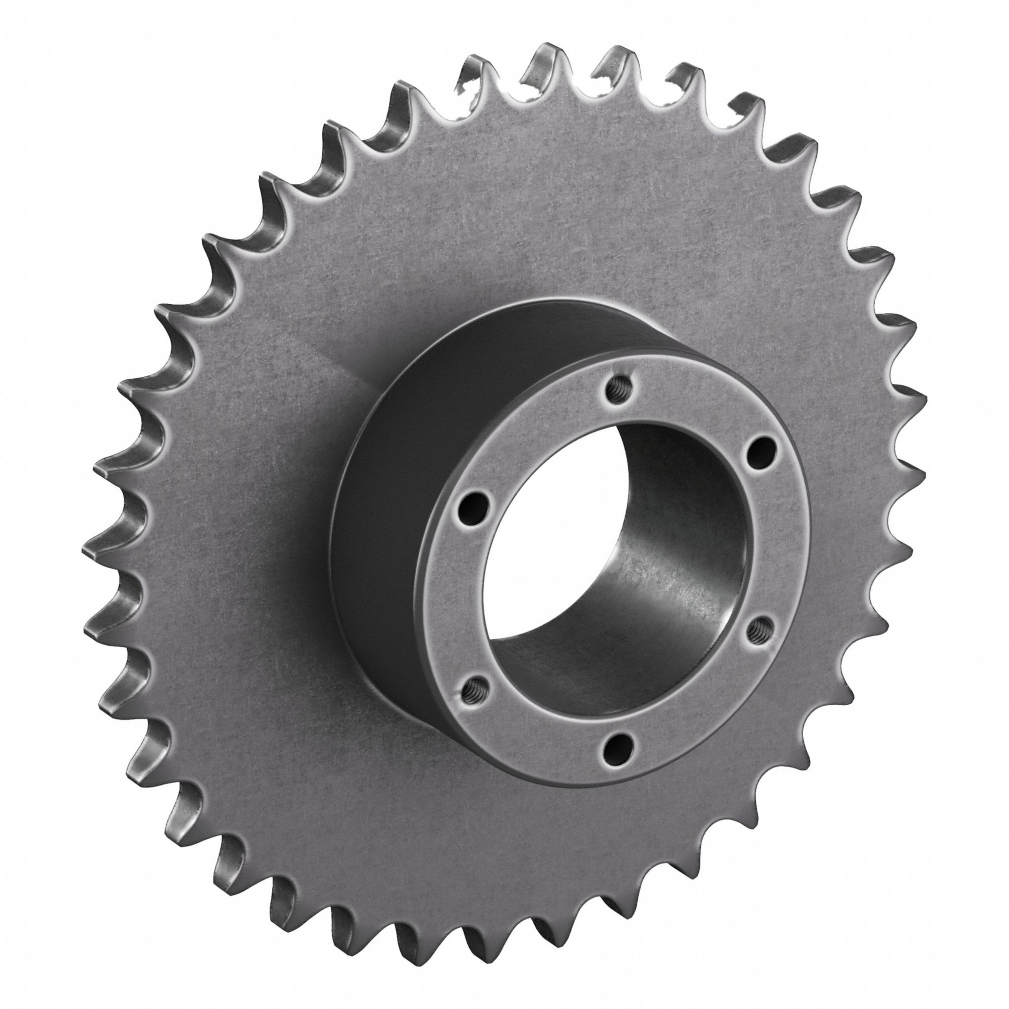 Sprocket: For 60 Chain, 36 Teeth, 8.605 in Pitch Dia, 9.02 in Outside Dia, Steel